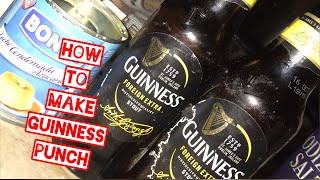 How To Make Guinness punch (CARIBBEAN STYLE!!!!)  #caribbean  #Dominica