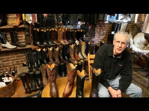 How to Tell Real Alligator Leather Boots : Cowboy Boots How to Tell Real Alligator Leather Boots : Cowboy Boots