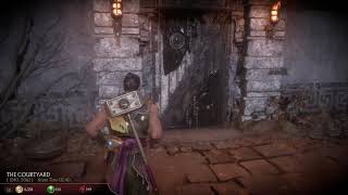 Mortal Kombat 11 Use Gem of Living on Balanced Door Get to New Area