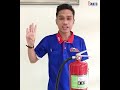 how to use a fire extinguisher การใช้ถังดับเพลิง