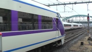 【Japan Railway】651系 スワローあかぎ \u0026 東武100系 スペーシア 雅