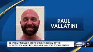 New Hampshire man arrested in Kentucky after meeting girl online, authorities say