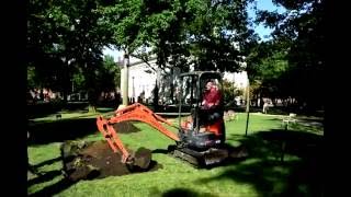 Archaeology of Harvard Yard Pre-excavation Time Lapse