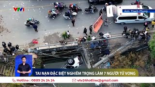 Ô tô lao xuống sông ở Nam Định, 7 người thiệt mạng | VTV24