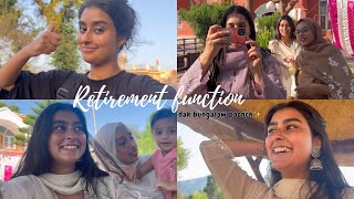 Every day chaos 😂 | Retirement lunch Function | Dak bungalow poonch | Zoya khan | vlog no 26 ❤️❤️❤️