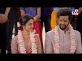 Action King Arjun Sarja's Daughter Aishwarya Arjun & Actor Umapathy Engagement Video -TV9