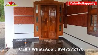 House for sale / Pala- Kollappally/ 12 Cent  or  / 2400 Sqft./ 85 Laks/ Ph: 9947272178