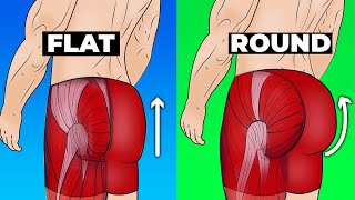 6 Best Exercises for a Round Butt | Glute Workout at Home