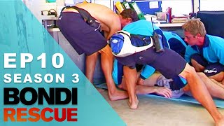 Three Suspected Spinal Injuries In An Hour | Bondi Rescue - Season 3 Episode 10 (OFFICIAL UPLOAD)