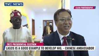 Chinese Ambassador To Nigeria Visits Bola Tinubu In Abuja (VIDEO)