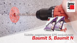 Baumit Tüüblite paigaldamine EPS-soojustusele