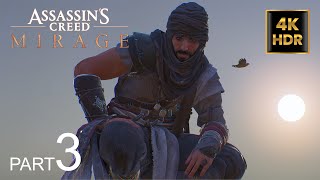 Assassin's Creed Mirage Gameplay Walkthrough Part 3 FULL GAME PS5 (4K 60FPS HDR) No Commentary