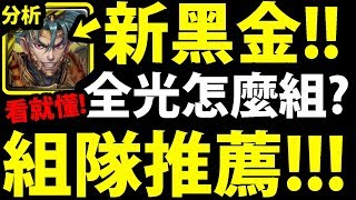 【神魔之塔】黑金項羽『怎麼組才強？』純光推薦！完整分析給你聽！【阿紅實況】