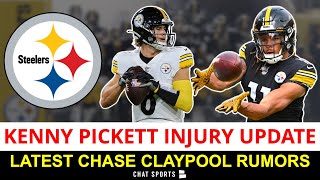 MASSIVE Pittsburgh Steelers Injury News On Kenny Pickett + The LATEST Chase Claypool Trade Rumors