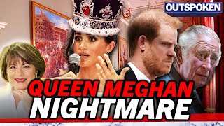 “Harry is blackmailing King!” Angela Levin reveals how courtiers are desperate to avoid Queen Meghan