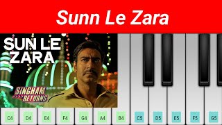 Sunn Le Zara | Song Mobile Piano Tutorial |1921