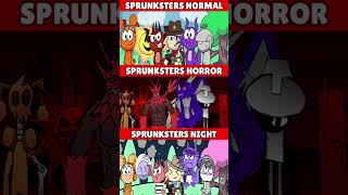 Incredibox Sprunksters Normal VS Horror VS Night  *MIX VERSION*