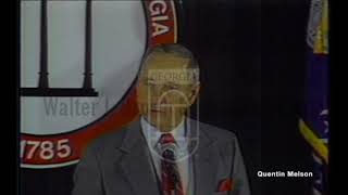 University of Georgia Football Coach Vince Dooley Resigns (December 14, 1988)