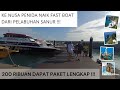 PELABUHAN SANUR BALI || DARI PELABUHAN SANUR KE NUSA PENIDA NAIK FAST BOAT || TRIP TO NUSA PENIDA