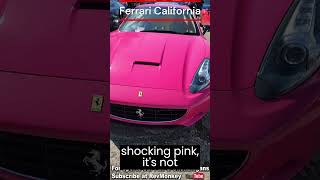 Who fancies a Pink Ferrari?