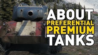 About Preferential Premiums in World of Tanks