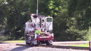 CSXT F732-23 Derailed the GP40-2 Due to a Broken Rail we take a look at the ReRail Project full Day