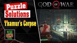 God of War - Thamur's Corpse Puzzle Solution