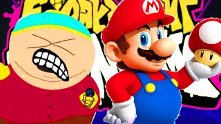 FNF: FRIDAY NIGHT FUNKIN VS THE OFFICIAL SOUTH PARK MOD [FNFMODS/HARD] #cartman #southpark #mario