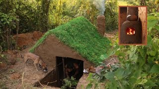 Build the Most Beautiful Natural Green House Living With Smart Dogs