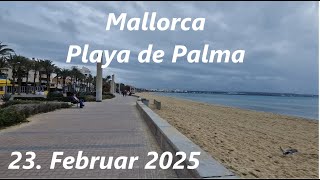 Playa de Palma🌴| Mallorca♥️ | Ballermann🥳  |  VLOG 23.02.25 |