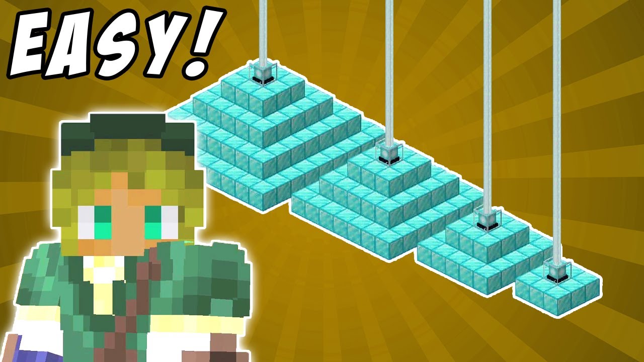 How To Build A Beacon In Minecraft Youtube