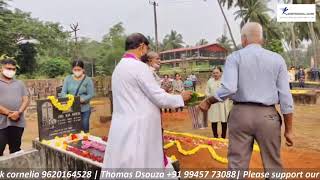 Visit to Cemetery- ALL SOULS DAY -  Konkani | St. Theresa's Church , Kemmannu |