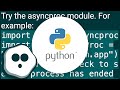A non-blocking read on a subprocess.PIPE in Python