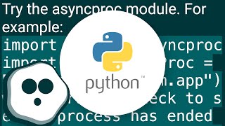 A non-blocking read on a subprocess.PIPE in Python