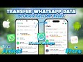 How to Transfer WhatsApp Chats from Android to iPhone (NO Factory Reset!)