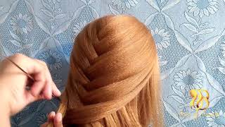 කාන්තාවන් සඳහා සරල කොණ්ඩා මොස්තරයක් (Easy hair style for girls)