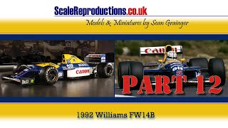 Williams FW14B Build Log 012