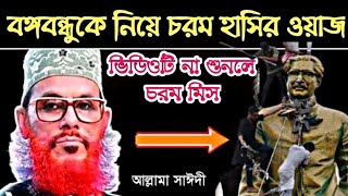 বঙ্গবন্ধুকে নিয়ে চরম হাসির ওয়াজ Allama Delwar Hossain Saidi  আল্লামা সাঈদী #saidiwaz #waz