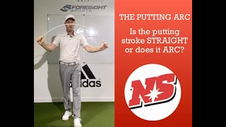 Putting from a Player's POV:  The Arc of the Stroke PART 1 #golfcoach #putting #torontosgolfcoach