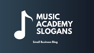 Creative Music Academy Slogans & Taglines
