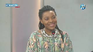 ELVIS BVOUMA,IDYLLE MAMBA ,CHARLOTTE NTAMACK,LOUISE DUDEK ÉTAIENT SUR HTV  AVEC DAVID KEVIN ABALA.