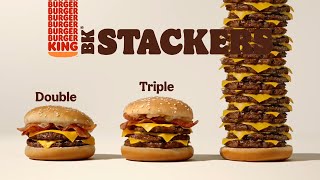 BK Stackers ad but he does this all day
