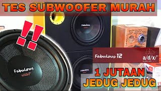 SUBWOOFER A/D/X FABOLOUS// MURAH‼️AUDIO MURAH