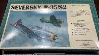 Williams Bros Seversky P-35/S2 1/32 Scale Model Aircraft