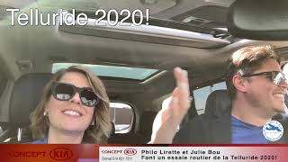 Philo Lirette et Julie Boulanger font l'essai le Kia Telluride 2020!