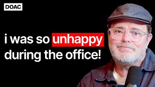 Rainn Wilson: "I was so unhappy during The Office!" (Dwight Schrute)