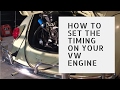 Timing Your VW Engine - Static Timing Method