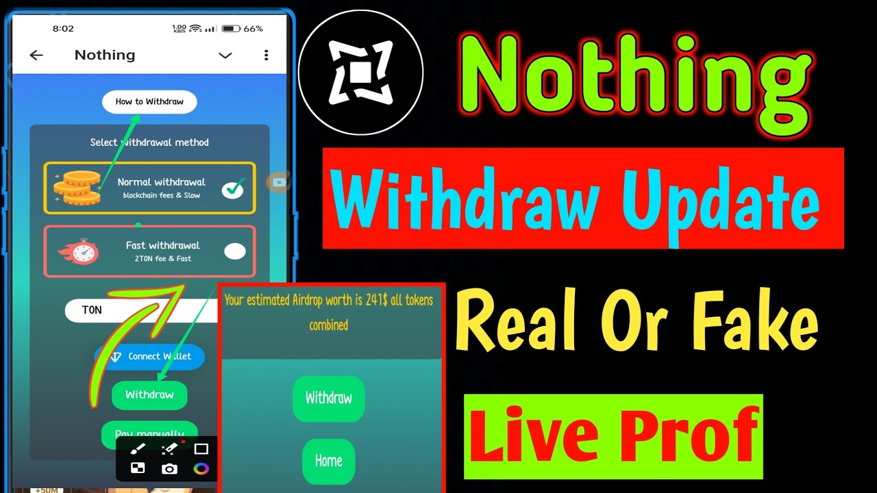 Nothing Withdraw Update Bangla Nothing Payment Nothing New Update