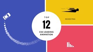 12 Cool CSS Loading Animation You must see | Html Css Javascript Effects \u0026 Animations