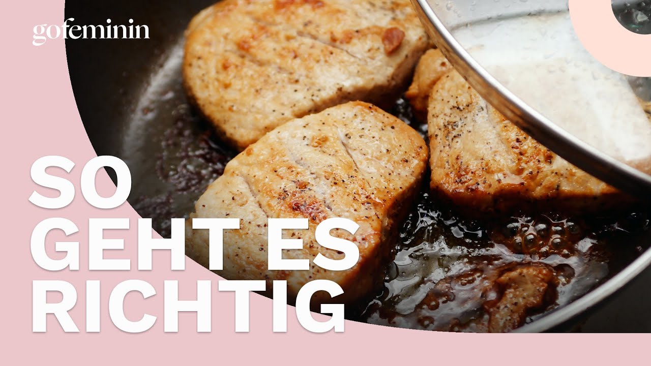 Hähnchenbrust Braten: So Bleibt Sie Schön Saftig - YouTube